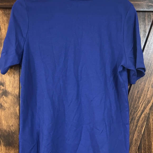 Allison Daley Blue Short Sleeve Boxy Tee - Picture 4 of 13